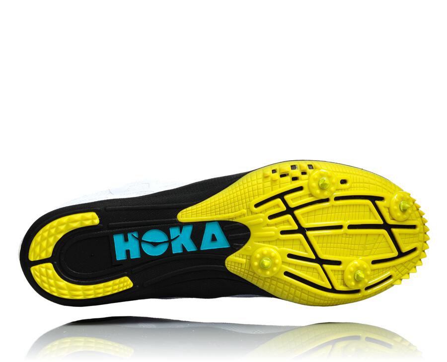 Zapatillas Atletismo Hoka One One Hombre - Rocket X - Blancas/Azules - SXR850726